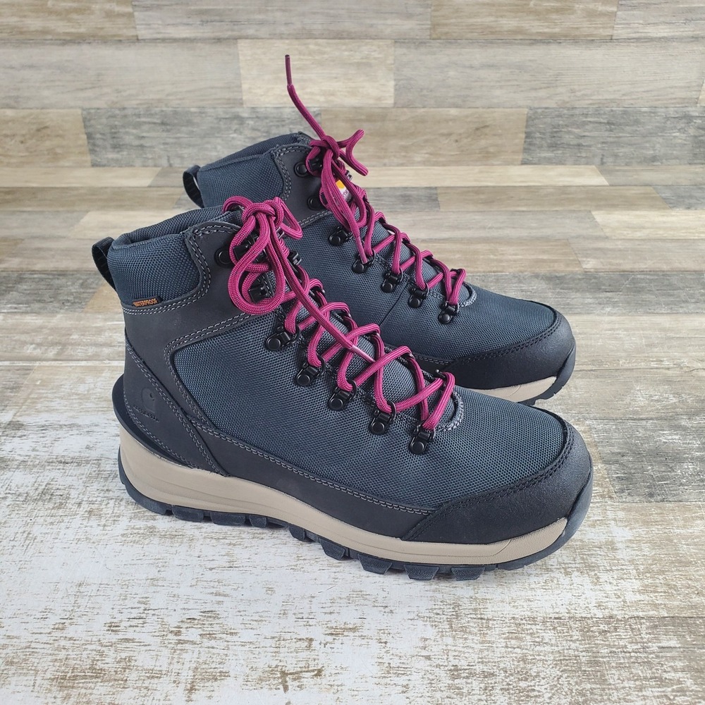 Carhartt Women Gilmore Waterproof 6 Inch Hiker Alloy Toe Boots Womens Sz 9.5